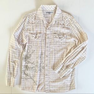 Men’s Manchester Ltd. long Sleeve Plaid Shirt